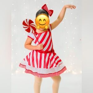 Peppermint Twist dance outfit